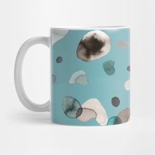 Pocket - Pebbles Terrazo Pale Teal Mug